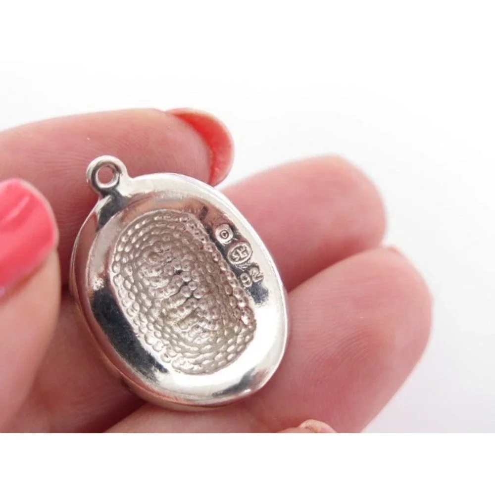 Silver plated Cowboy Hat Charm Pendant‎